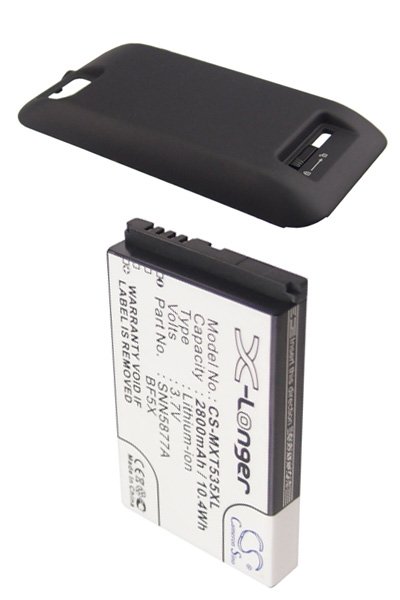 BTC-MXT535XL batteria (2800 mAh 3.7 V, Nero)
