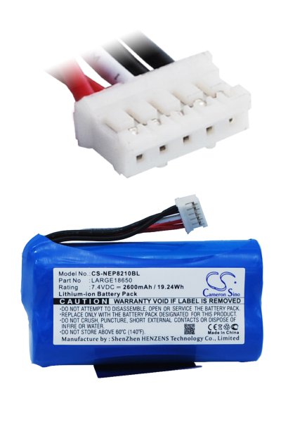 BTC-NEP8210BL battery (2600 mAh 7.4 V)