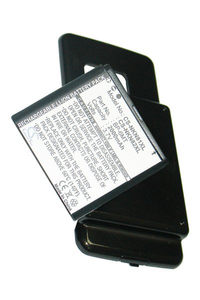 BTC-NKN81XL batería (2000 mAh 3.7 V, Negro)