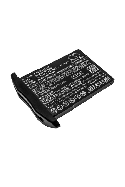 BTC-NRD500BL battery (4200 mAh 3.7 V, Black)