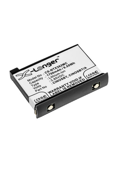 BTC-NTX362MC batería (1700 mAh 3.85 V, Negro)