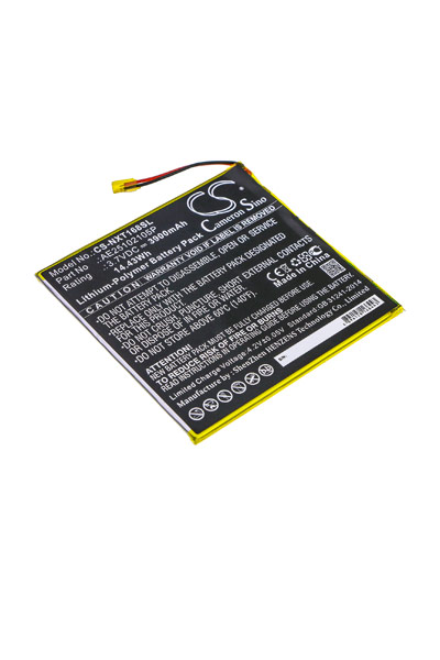 BTC-NXT168SL battery (3900 mAh 3.7 V, Black)