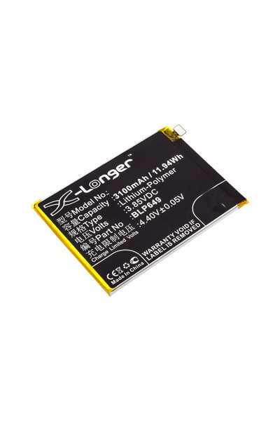 BTC-OPA830XL battery (3100 mAh 3.85 V, Black)