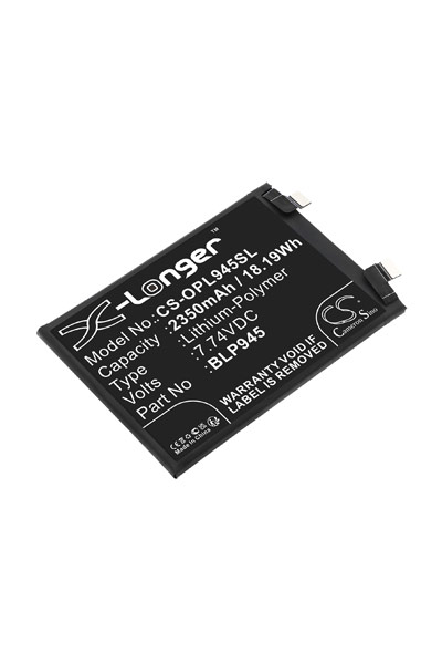 BTC-OPL945SL batería (2350 mAh 7.74 V, Negro)