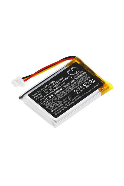 BTC-OPN400BL batería (500 mAh 3.7 V, Negro)