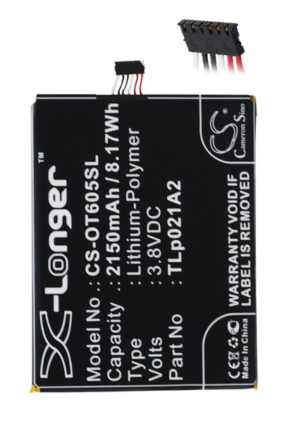 BTC-OT605SL battery (2150 mAh 3.8 V)