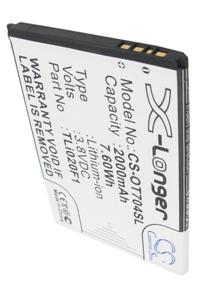 BTC-OT704SL battery (2000 mAh 3.8 V)