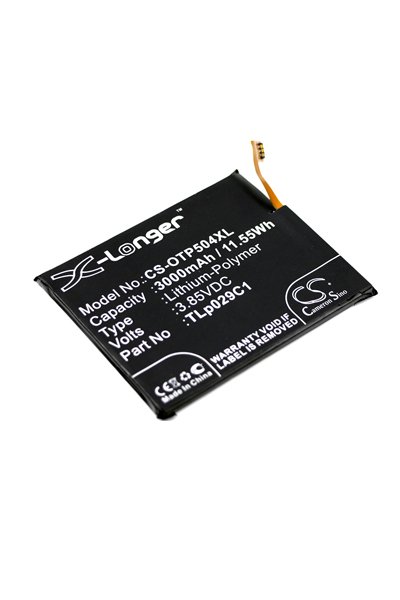 BTC-OTP504XL battery (3000 mAh 3.85 V, Black)