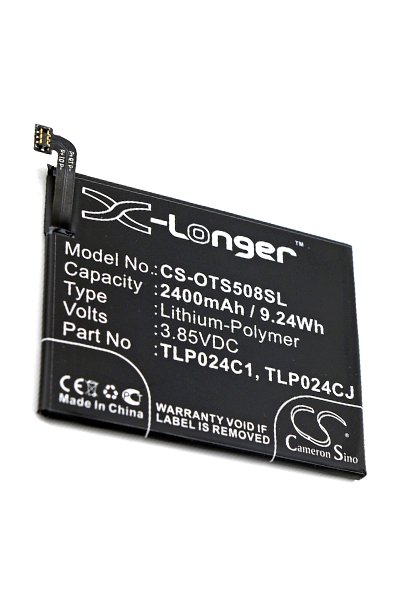 BTC-OTS508SL battery (2400 mAh 3.85 V, Black)