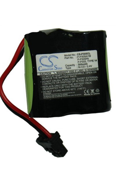 BTC-P305CL batterie (300 mAh 2.4 V)