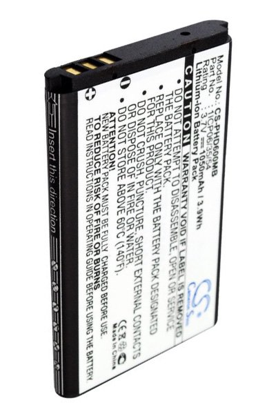 BTC-PHD600MB batería (1050 mAh 3.7 V)