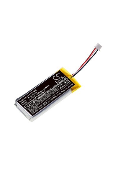 BTC-PLT310SL battery (600 mAh 3.7 V, Black)