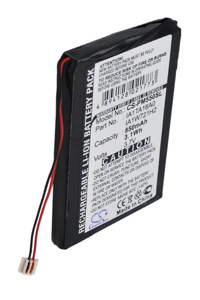 BTC-PM550SL battery (850 mAh 3.7 V, Black)