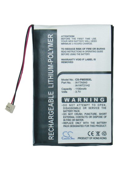 BTC-PM550XL Akku (1100 mAh 3.7 V, Schwarz)