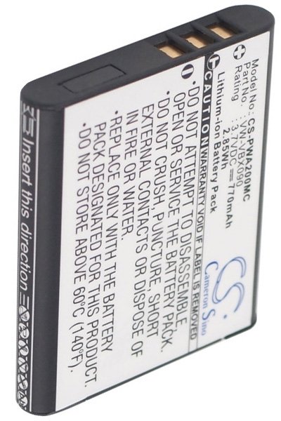 BTC-PWA200MC batería (770 mAh 3.7 V, Negro)