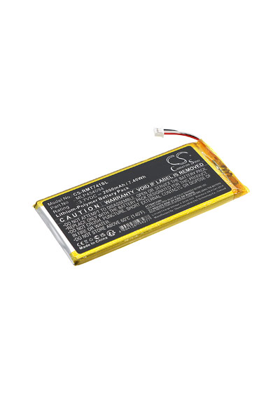 BTC-RMT741SL battery (2000 mAh 3.7 V, Black)