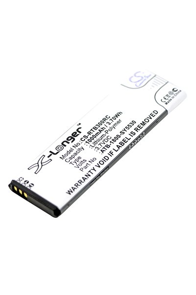 BTC-RTB300RC batería (1000 mAh 3.7 V, Negro)
