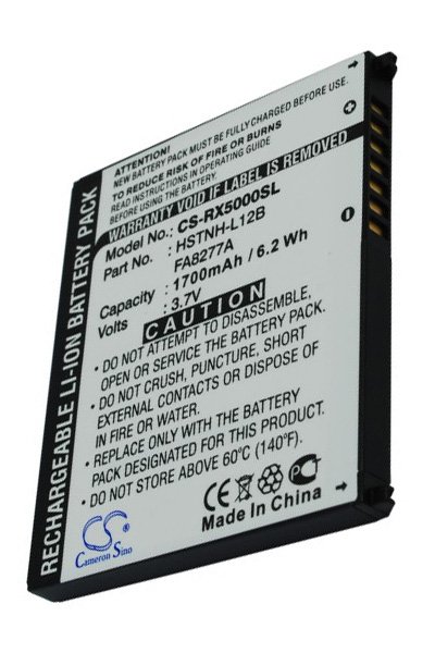 BTC-RX5000SL batería (1700 mAh 3.7 V, Negro)
