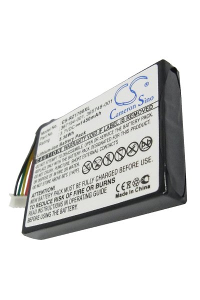 BTC-RZ1700XL battery (1450 mAh 3.7 V, Black)