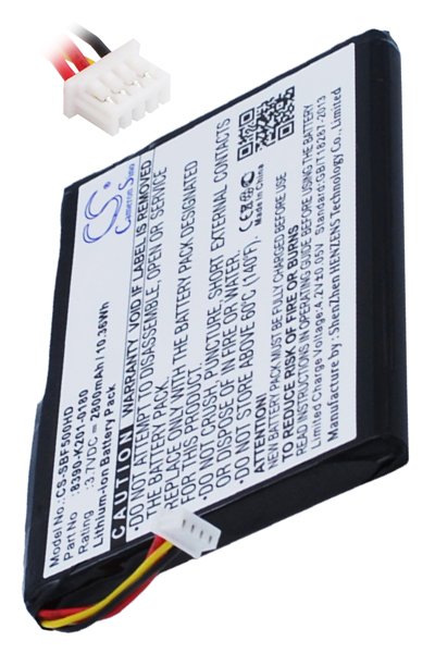 BTC-SBF500HD bateria (2800 mAh 3.7 V)