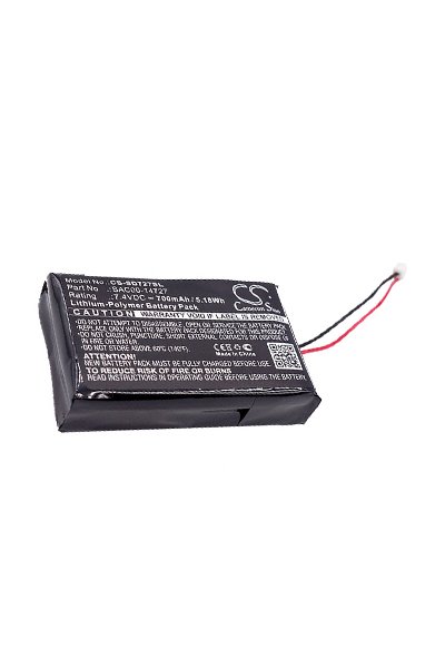 BTC-SD727SL battery (700 mAh 7.4 V, Black)