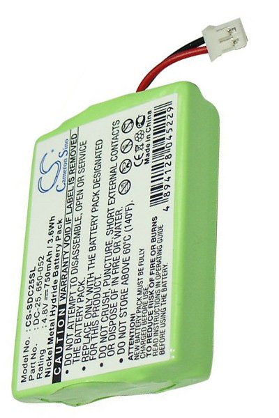 BTC-SDC25SL battery (700 mAh 4.8 V)