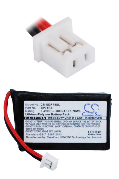 BTC-SDR74SL battery (500 mAh 7.4 V)