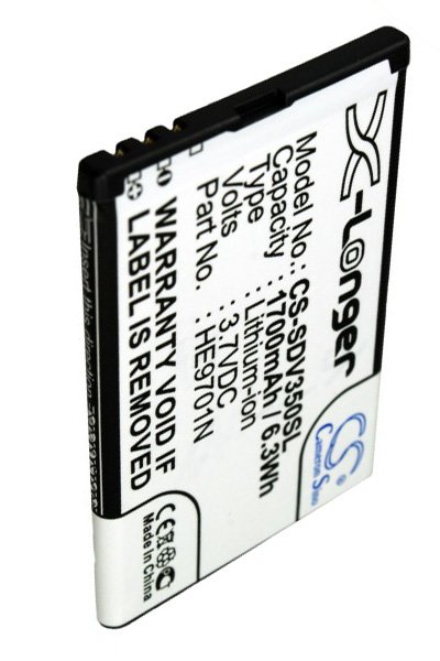 BTC-SDV350SL battery (1700 mAh 3.7 V)
