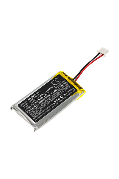 BTC-SDW300SL batteri (450 mAh 3.7 V, Sort)