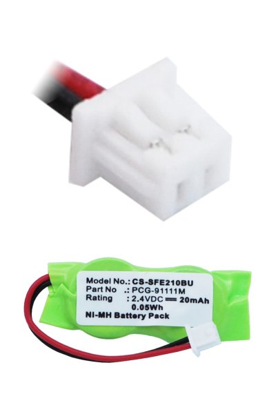BTC-SFE210BU batería (20 mAh 2.4 V)