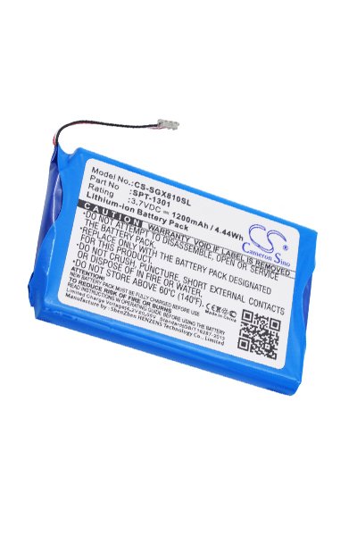 SKYGOLF X8F-SCTouch replaces SPT-1301 SkyCaddie Touch CS-SGX810SL Battery 1200mAh compatible with