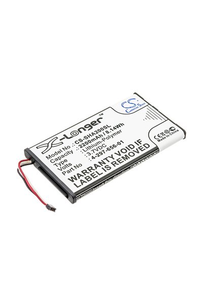 BTC-SHA200SL battery (2200 mAh 3.7 V, Black)