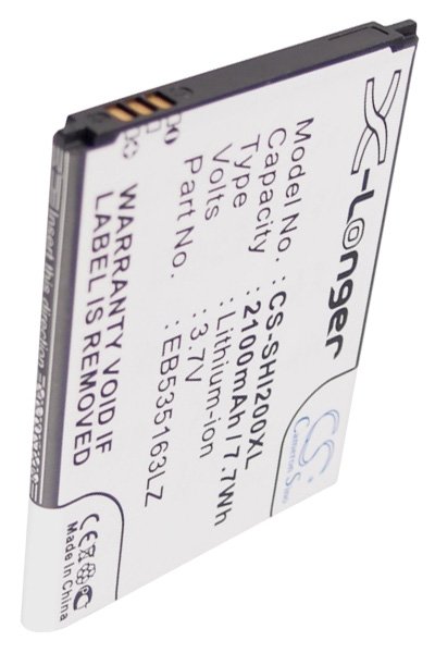 BTC-SHI200XL batteri (2100 mAh 3.7 V)