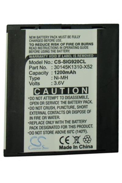 BTC-SIG920CL battery (1200 mAh 3.6 V)