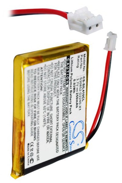 BTC-SIL410CL batería (250 mAh 3.7 V)