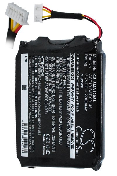 BTC-SMA120SL battery (2700 mAh 3.7 V)