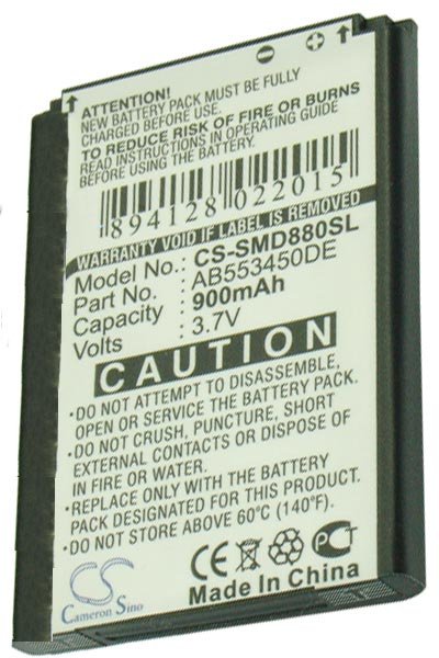 BTC-SMD880SL batteria (900 mAh 3.7 V)