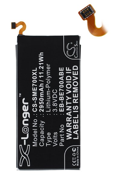 BTC-SME700XL battery (2950 mAh 3.8 V)