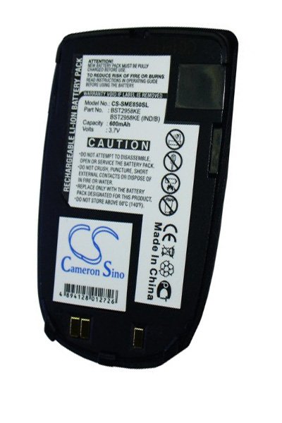 BTC-SME850SL bateria (600 mAh 3.7 V, Azul)
