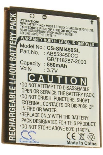 BTC-SMI450SL battery (850 mAh 3.7 V)
