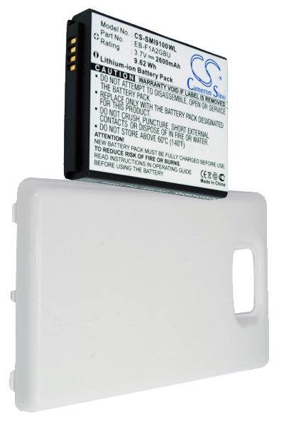 BTC-SMI9100WL baterie (2600 mAh 3.7 V, Bílá)