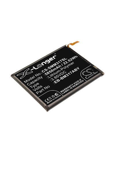 BTC-SMM317SL battery (5850 mAh 3.85 V, Black)