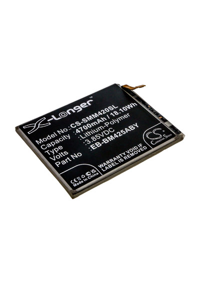 BTC-SMM420SL battery (5850 mAh 3.85 V, Black)