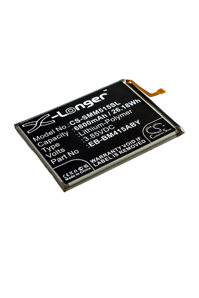 BTC-SMM515SL battery (6800 mAh 3.85 V, Black)