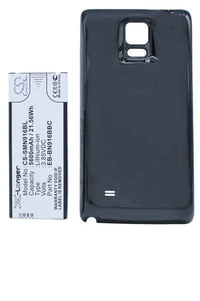 BTC-SMN916BL battery (5600 mAh 3.85 V, Black)