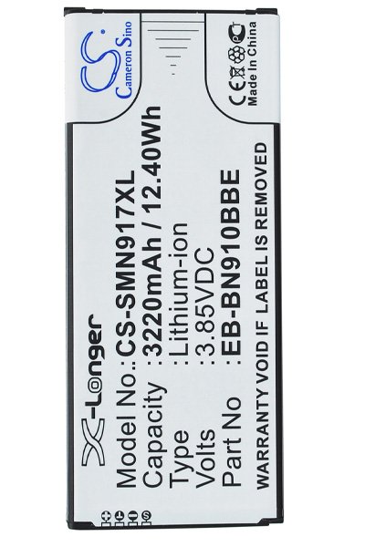 BTC-SMN917XL battery (3220 mAh 3.85 V)