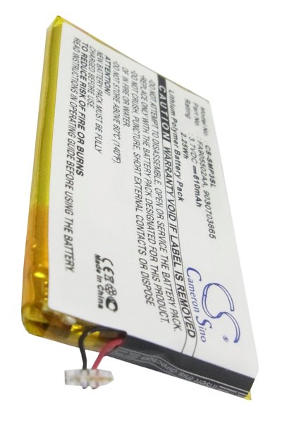 BTC-SMP3SL batería (610 mAh 3.7 V)
