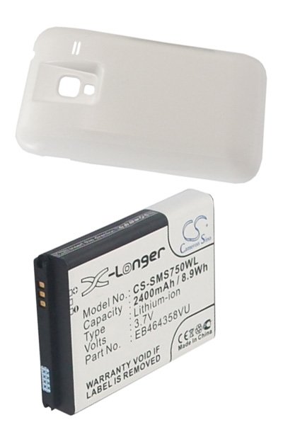 BTC-SMS750WL Akku (2400 mAh 3.7 V, Weiß)