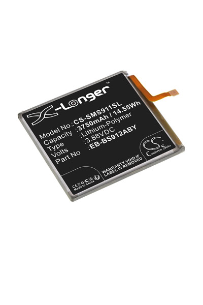 BTC-SMS911SL batteri (3750 mAh 3.88 V, Sort)