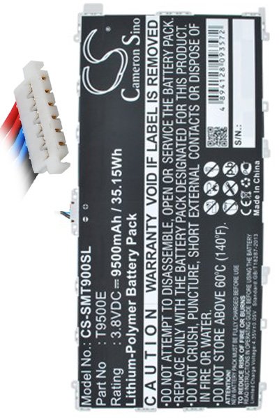 BTC-SMT900SL batteri (9500 mAh 3.8 V)